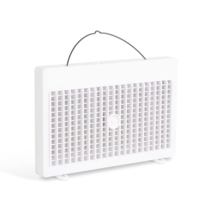 Piège à insectes UV rechargeable 1200 mAh/5V, blanc