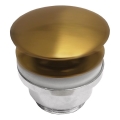Piletta per lavabo RODBY Ø 6,6 cm in ottone spazzolato