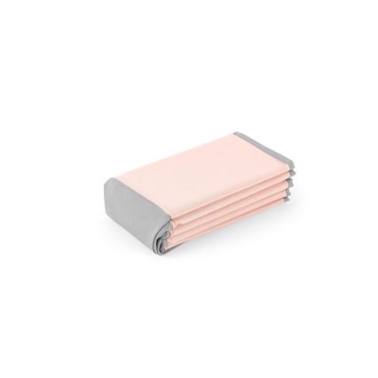 Piscina a secco per bambini con palline diametro 80 cm rosa/grigio