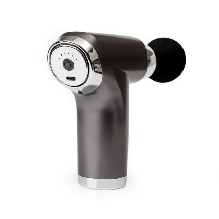 Pistolet de massage rechargeable avec 4 têtes 25W/5V 1200 mAh
