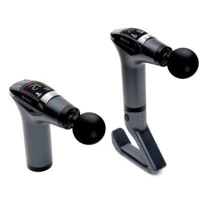 Pistolet de massage rechargeable avec 4 têtes et strap 25W/5V 1500 mAh