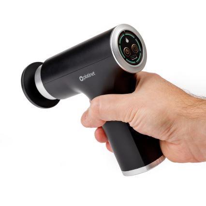 Pistolet de massage rechargeable avec 9 têtes 25W/5V 1200 mAh