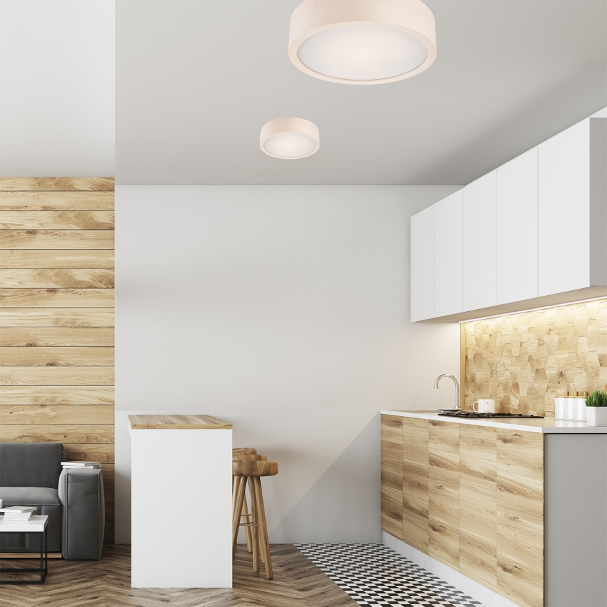 Plafoniera 1xE27/60W/230V pino  - FSC certificato