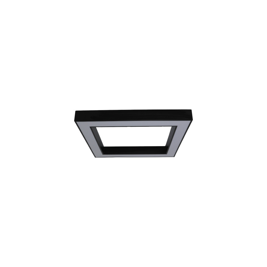Plafoniera a LED 100W/230V 3000/4000/6500K 80x80 cm nera