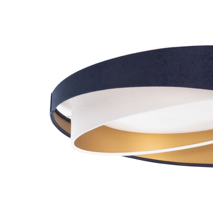 Plafoniera a LED GALAXY MODERN LED/24W/230V Ø 55 cm blu/bianco/oro