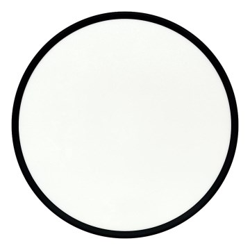 Plafoniera a LED LED/40W/230V 3000/4000/6500K Ø 50 cm nera