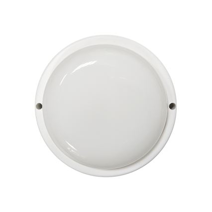 Plafoniera a LED per esterni 8W 230V 4200K Ø 14 cm IP64 bianco