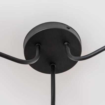 Plafoniera ALBA 3xE27/15W/230V grigio