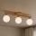 Plafoniera ANTONIO 3xG9/5W/230V rovere/bianco