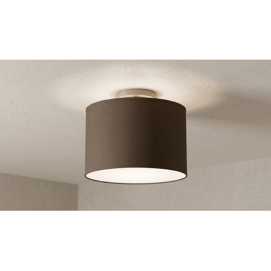 Plafoniera ARDEN 1xE27/15W/230V Ø 25 cm nera