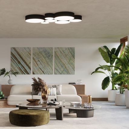 Plafoniera ARENA 4xE27/60W/230V nero