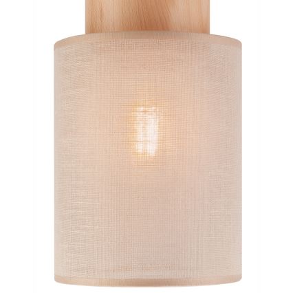 Plafoniera ARI 1xE27/60W/230V d. 16 cm beige