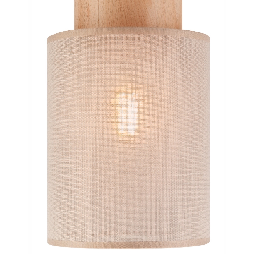Plafoniera ARI 1xE27/60W/230V d. 16 cm beige