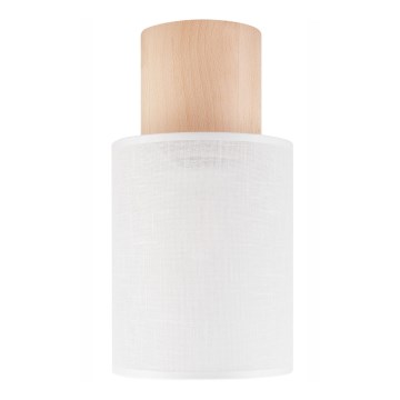 Plafoniera ARI 1xE27/60W/230V d. 16 cm bianco
