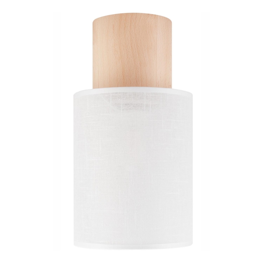 Plafoniera ARI 1xE27/60W/230V d. 16 cm bianco