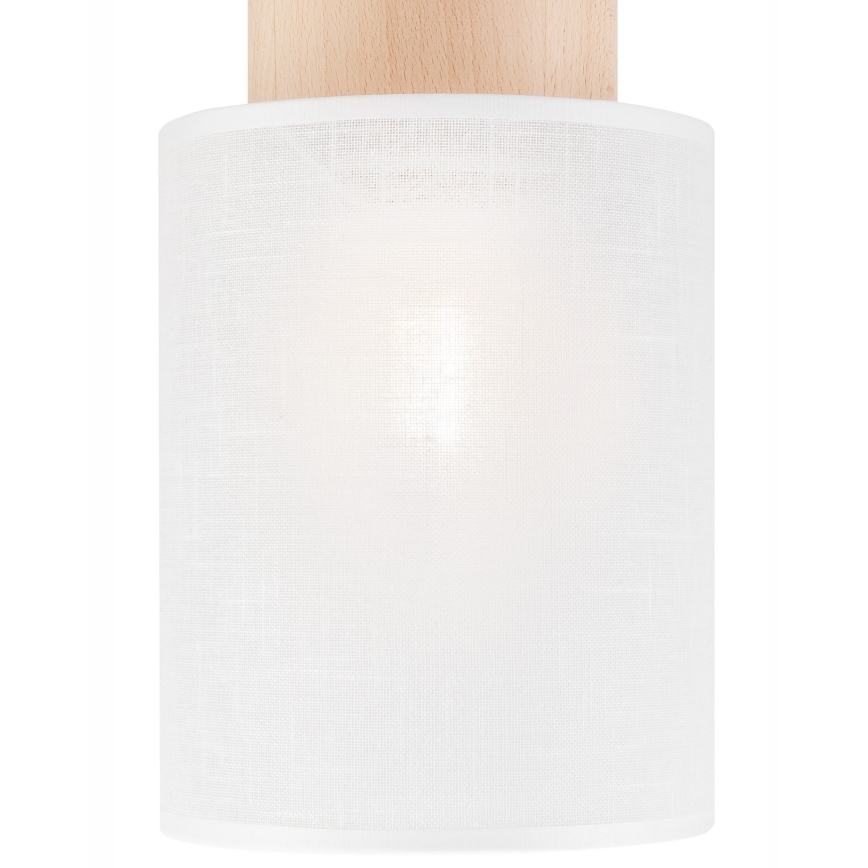 Plafoniera ARI 1xE27/60W/230V d. 16 cm bianco