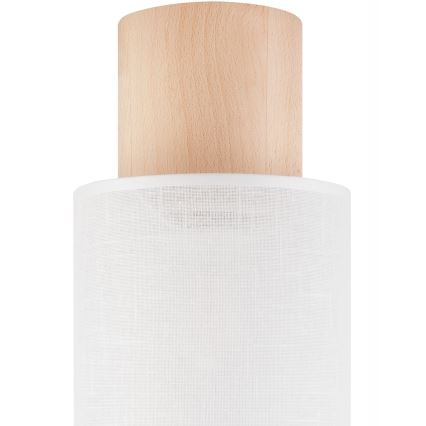 Plafoniera ARI 1xE27/60W/230V d. 16 cm bianco