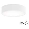 Plafoniera bagno CLEO 2xE27/24W/230V d. 30 cm bianco IP54