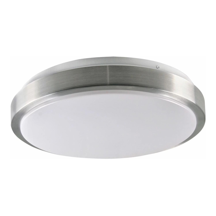 Plafoniera BENEDYKT 2xE27/20W/230V diametro 33 cm argento