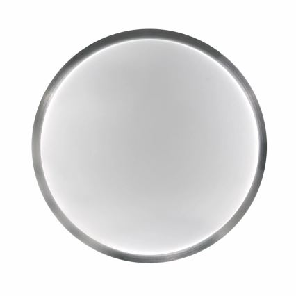 Plafoniera BENEDYKT 2xE27/20W/230V diametro 33 cm argento