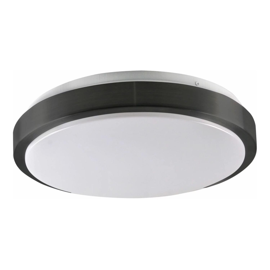 Plafoniera BENEDYKT 2xE27/20W/230V diametro 33 cm nero