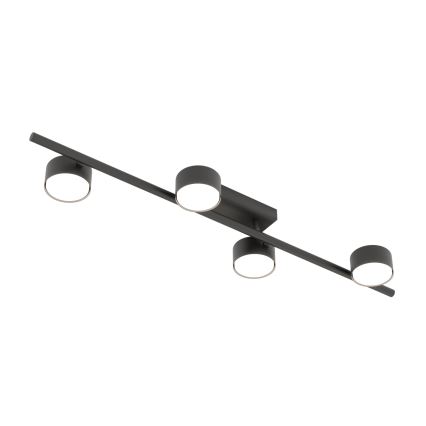 Plafoniera BET 4xGX53/12W/230V nero