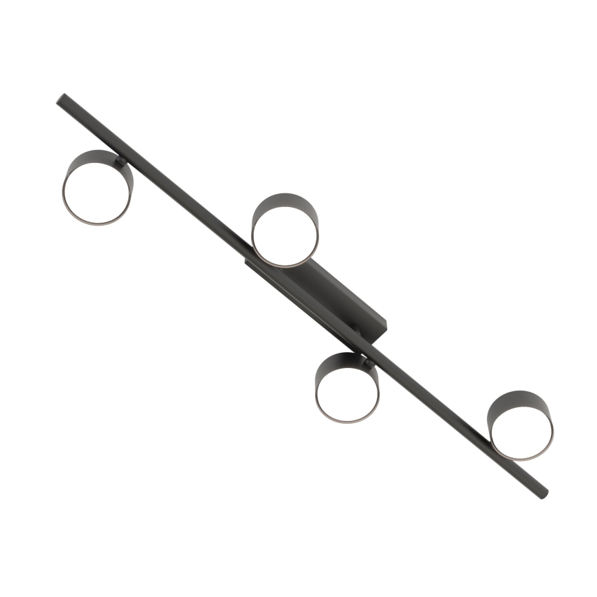 Plafoniera BET 4xGX53/12W/230V nero