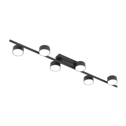 Plafoniera BET 6xGX53/12W/230V nero