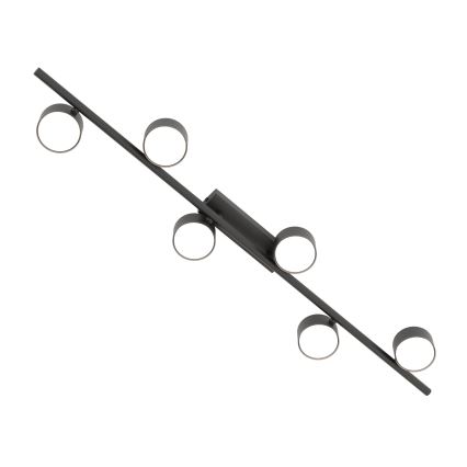 Plafoniera BET 6xGX53/12W/230V nero