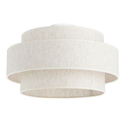 Plafoniera BOHO 1xE27/60W/230V Ø 40 cm bianca