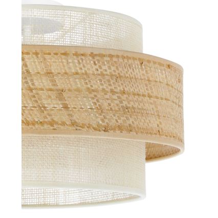 Plafoniera BOHO 1xE27/60W/230V Ø 40 cm iuta/crema