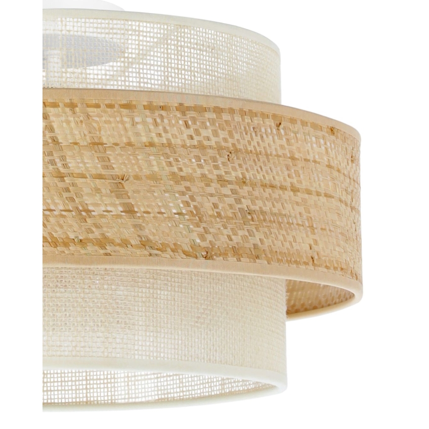 Plafoniera BOHO 1xE27/60W/230V Ø 40 cm iuta/crema