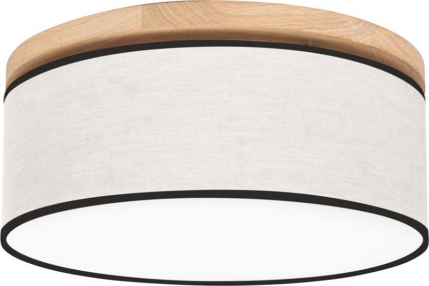 Plafoniera BOHO 2xE27/25W/230V diametro 38 cm quercia