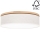 Plafoniera BOHO 3xE27/25W/230V diametro 58 cm quercia – FSC certificato