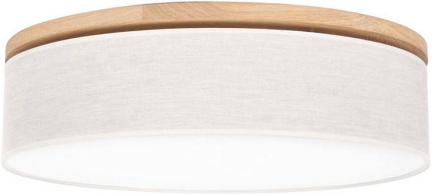Plafoniera BOHO 3xE27/25W/230V diametro 58 cm quercia