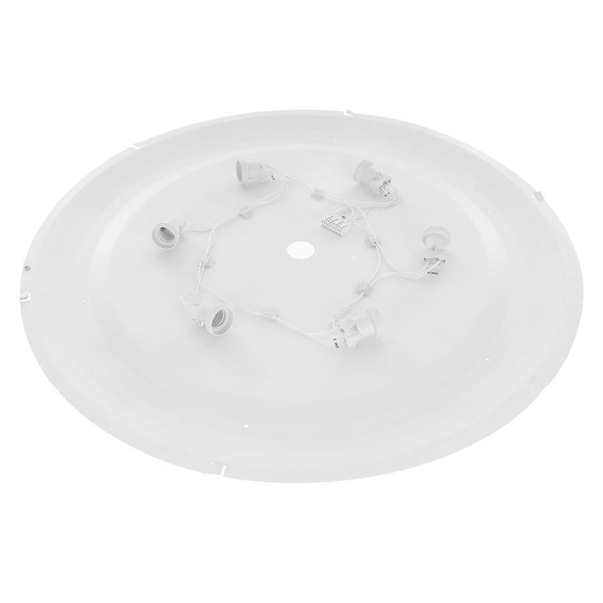 Plafoniera CLEO 6xE27/24W/230V d. 78 cm grigio