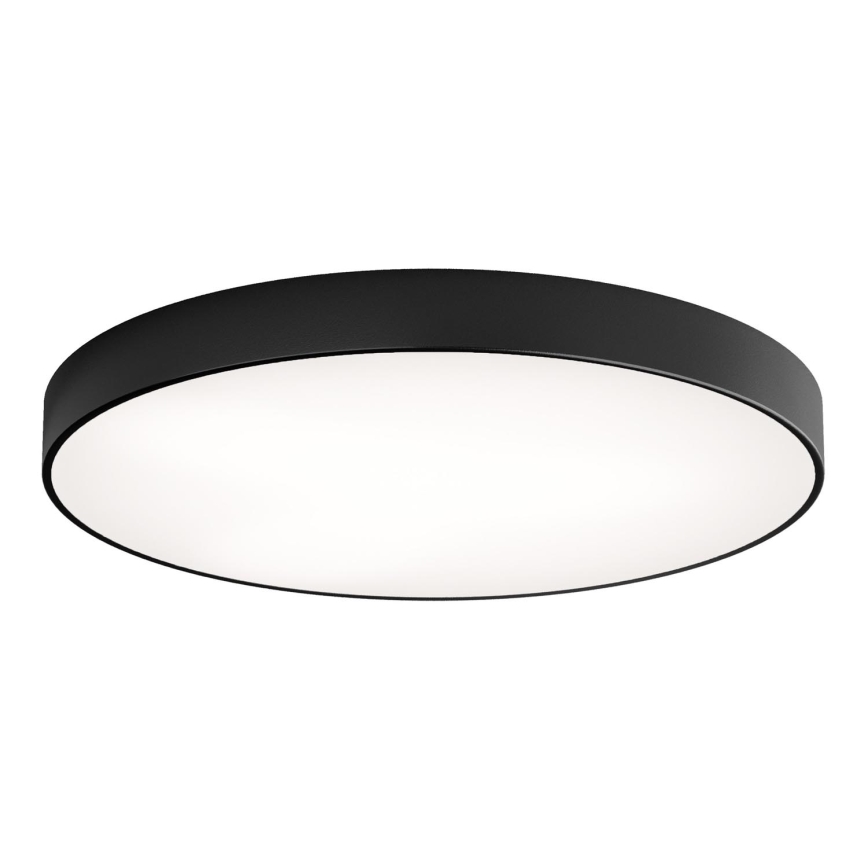 Plafoniera CLEO 6xE27/24W/230V d. 80 cm nero