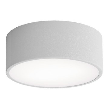 Plafoniera CLEO con sensore di movimento e crepuscolare, 1xE27/40W/230V, Ø 20 cm, grigio