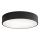 Plafoniera con sensore CLEO 3xE27/24W/230V d. 40 cm nera