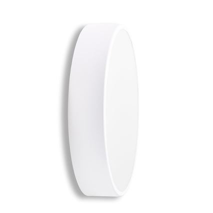Plafoniera CLEO con sensore di movimento e sensore crepuscolare 3xE27/24W/230V Ø 40 cm bianca