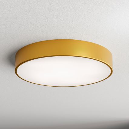 Plafoniera con sensore CLEO 4xE27/24W/230V d. 50 cm d'oro