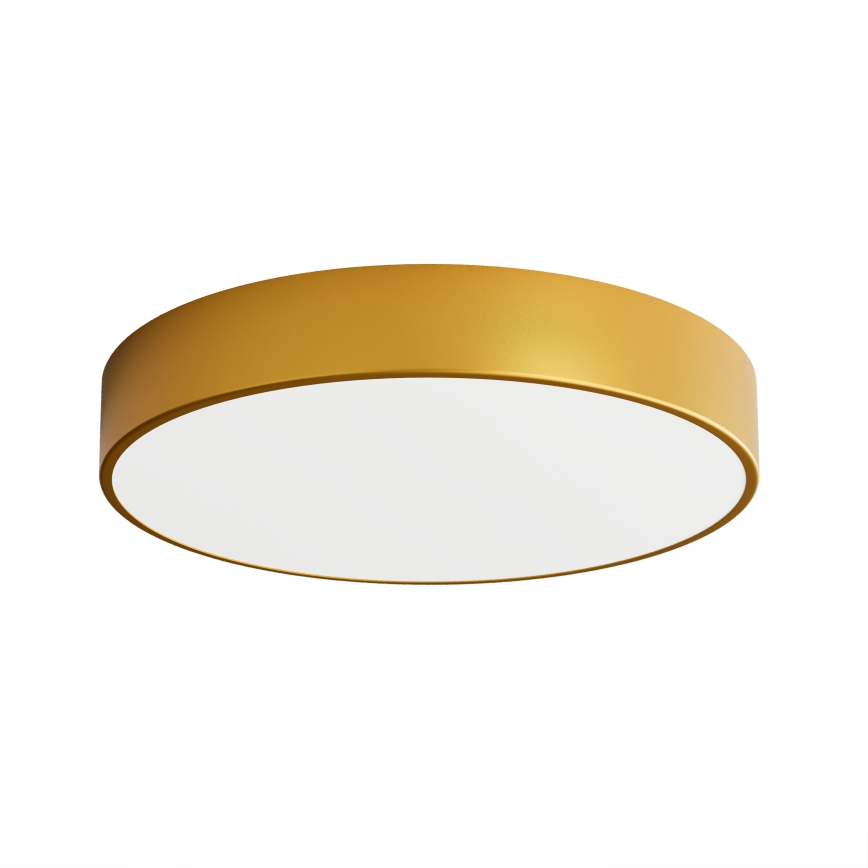 Plafoniera con sensore di movimento e sensore crepuscolare CLEO 4xE27/24W/230V Ø 50 cm dorata