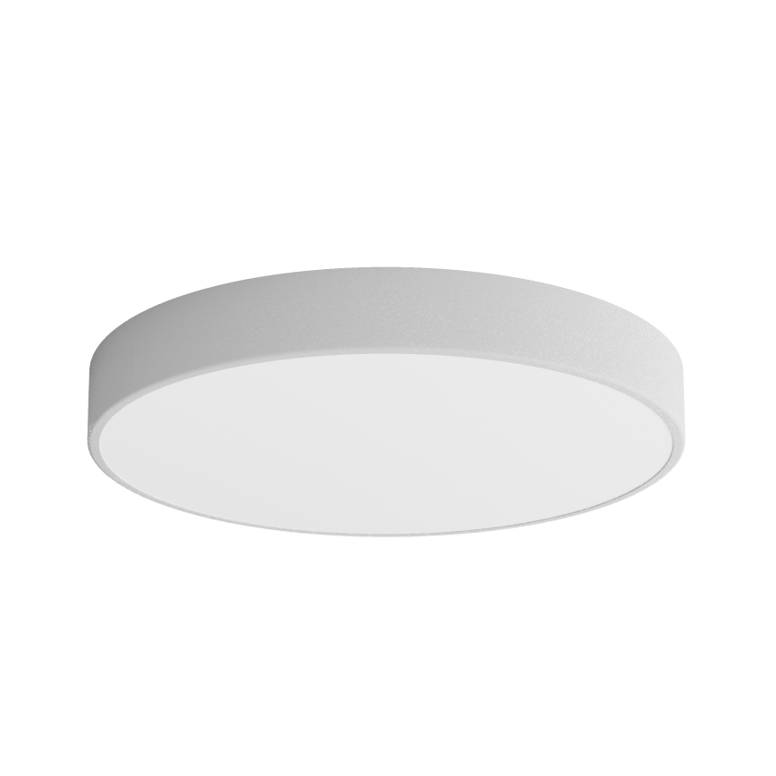 Plafoniera CLEO con sensore di movimento e crepuscolare 5xE27/24W/230V, diam. 60 cm, grigia