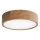 Plafoniera con sensore di movimento e sensore crepuscolare CLEO 3xE27/24W/230V diam. 37,5 cm rovere