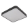 Plafoniera con sensore WILTON 2xE27/60W/230V 33x33 cm antracite