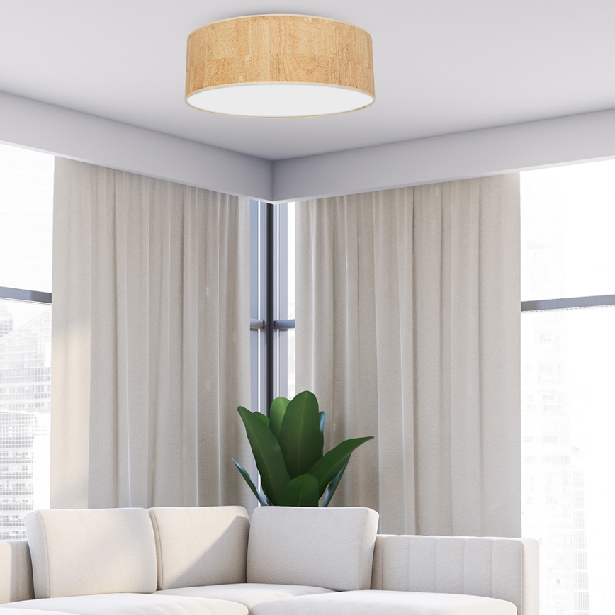 Plafoniera CORK 3xE27/60W/230V