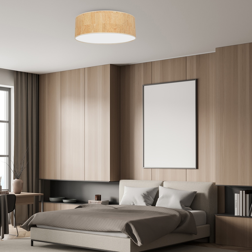 Plafoniera CORK 3xE27/60W/230V