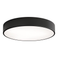Plafoniera da bagno CLEO 4xE27/24W/230V diametro 50 cm nero IP54