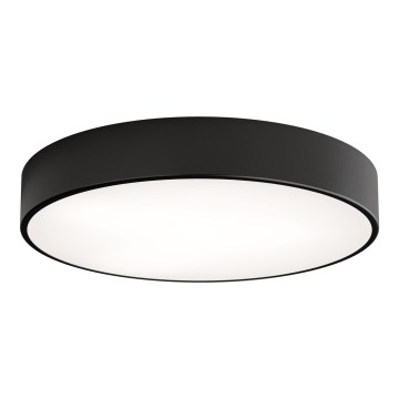 Plafoniera da bagno CLEO 4xE27/24W/230V diametro 50 cm nero IP54