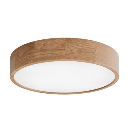 Plafoniera da bagno CLEO 4xE27/24W/230V IP54 diametro 47,5 cm quercia